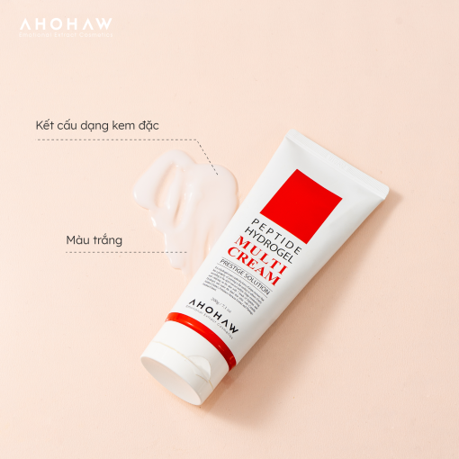 Peptide Hydrogel Multi Cream - Kem Dưỡng Botox Peptide, Phục Hồi & Cải Thiện Nếp Nhăn - 80gr/200gr - Hình ảnh 4